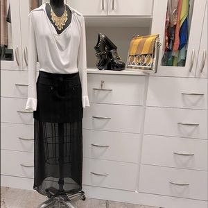 BCBGMAXAZRIA maxi skirt